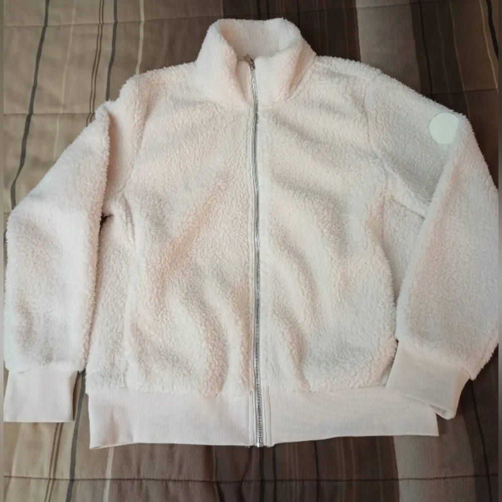 Calvin Klein Cream Teddy Fleece‎ Jacket M